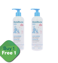 [BUY 1 GET 1 FREE] Rivadouce Bébé Bio Cleansing Milk (Lait de Toilette) 500ml