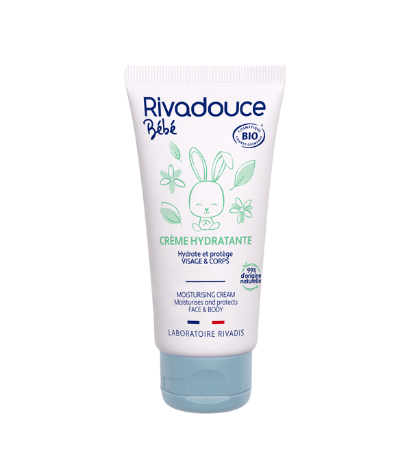 Rivadouce Bébé Bio Moisturizing Cream (Crème Hydratante) 50ml